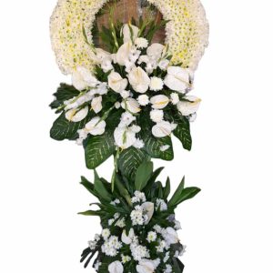 Sympathy Flower Tower 4
