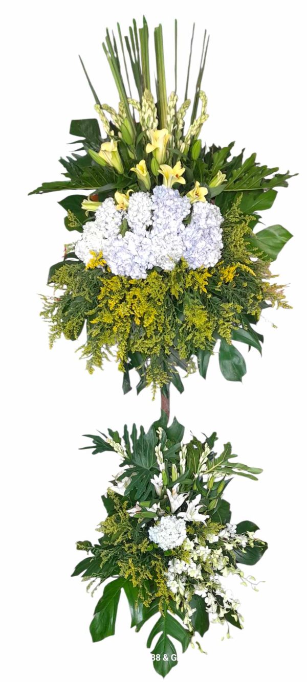 Sympathy Flower Tower 5