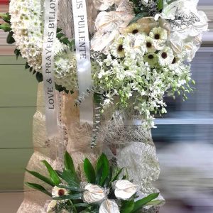 Sympathy Flower Tower 7
